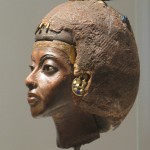Queen Tiye in the realistic, Akhenaten style